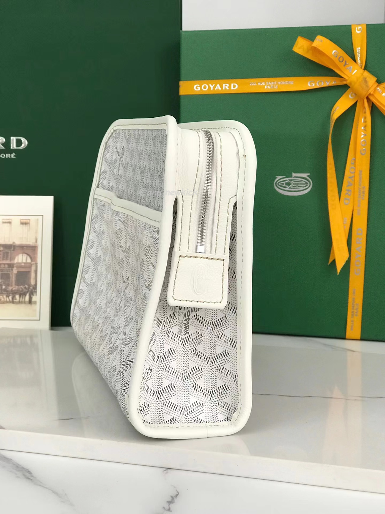 Goyard Jouvence Toiletry Bag Mm Green Black White Blue Purple Red Yellow (24) - www.newkick.vip